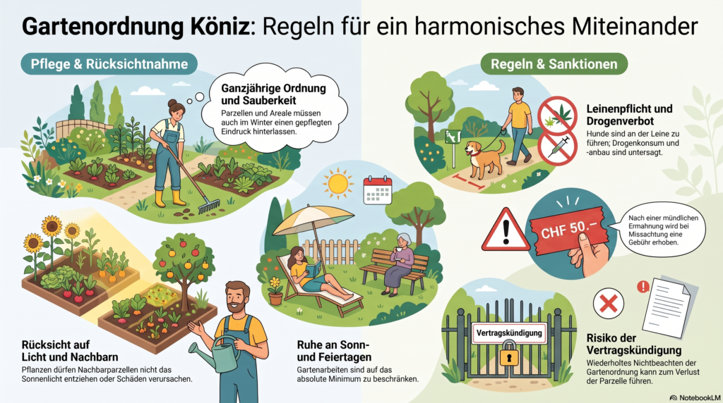 gartenordnung köniz regeln und sanktionen